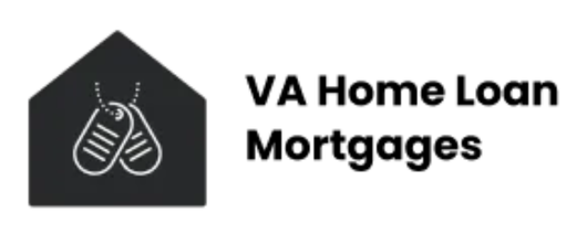 A logo for a company called va home loan mortgages.