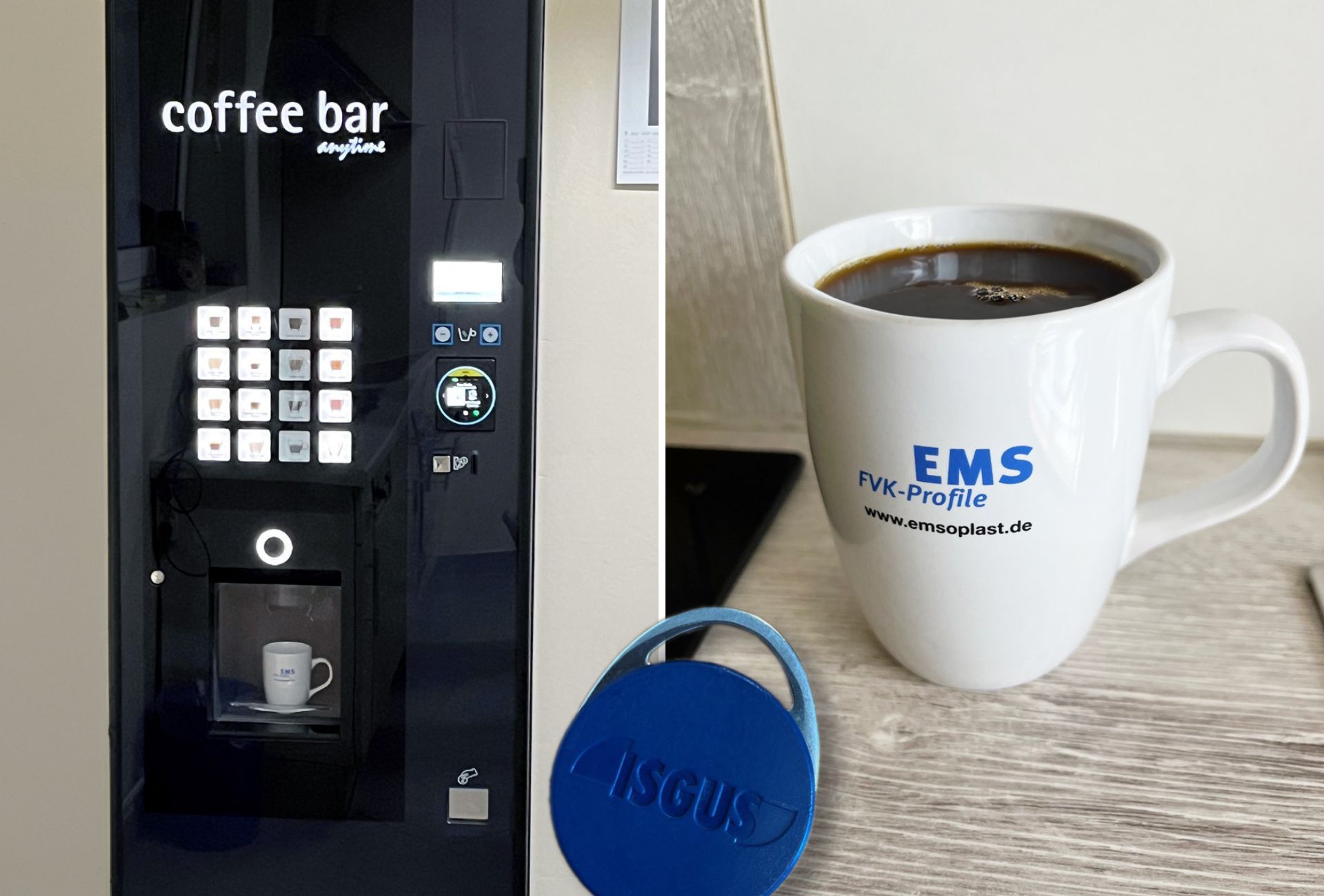 Neuer Kaffeegenuss in unserer Firma!