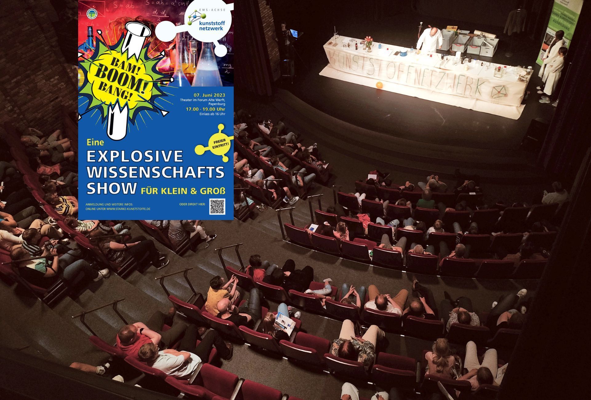 Eine explosive Wissenschaftsshow – Wir waren dabei!