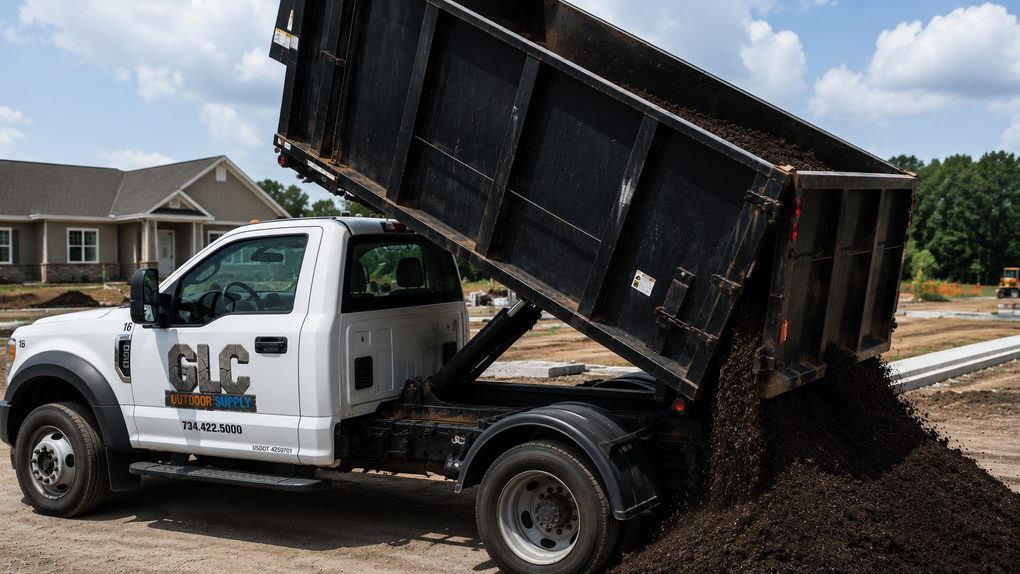 Global Landscape Center yard manager with contractor