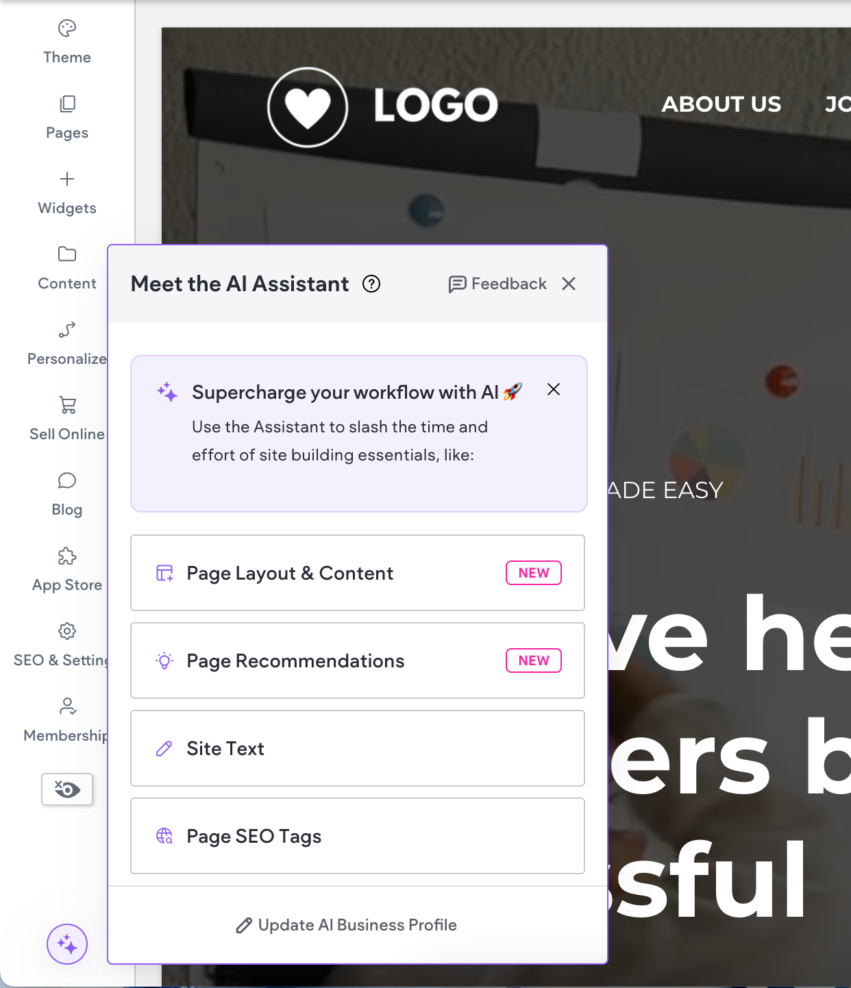 Website Mock-up