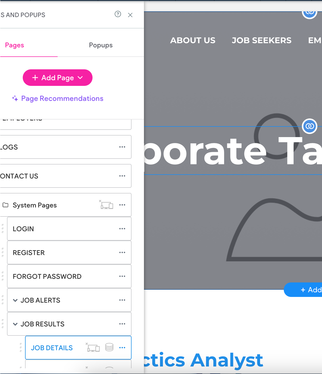 Website Mock-up