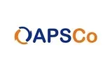 The APSCo logo: a navy blue