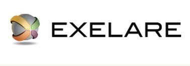 A logo featuring a stylized, multicolored globe icon next to the black text 