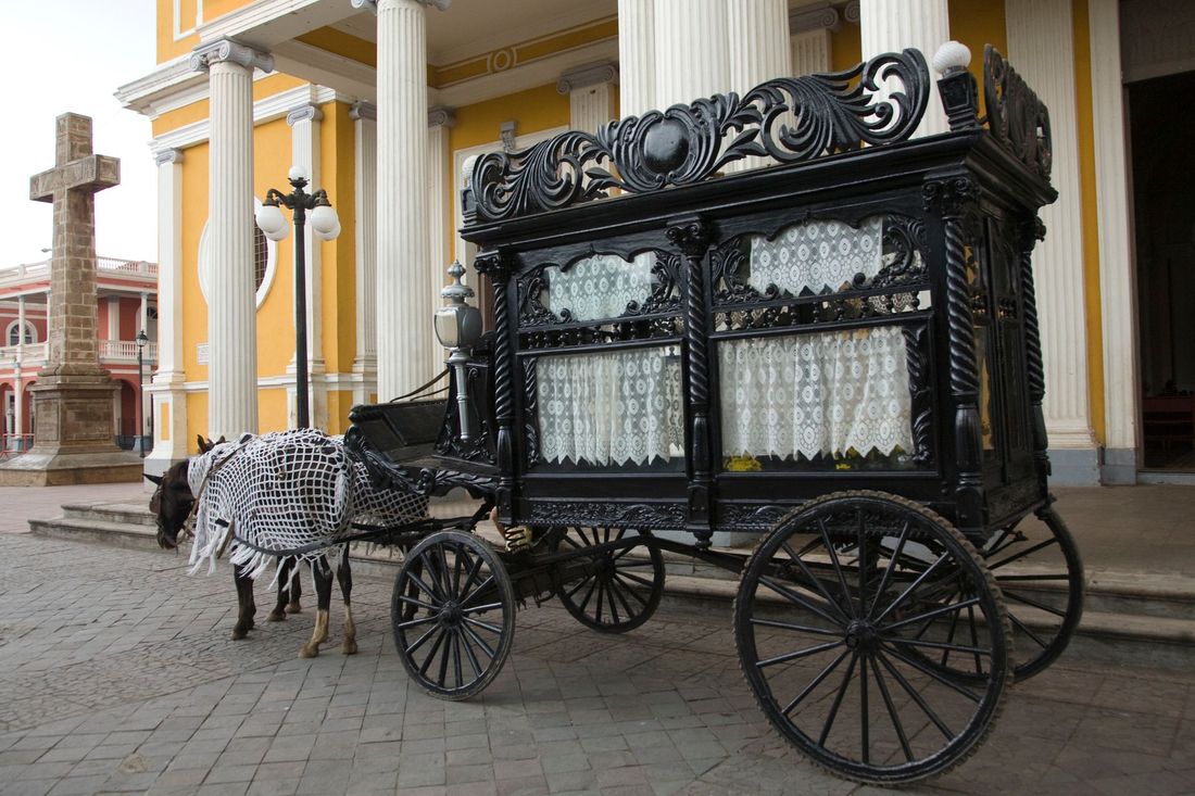 Carrozza per trasporto funebre