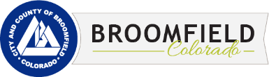 A logo for the county of broomfield colorado