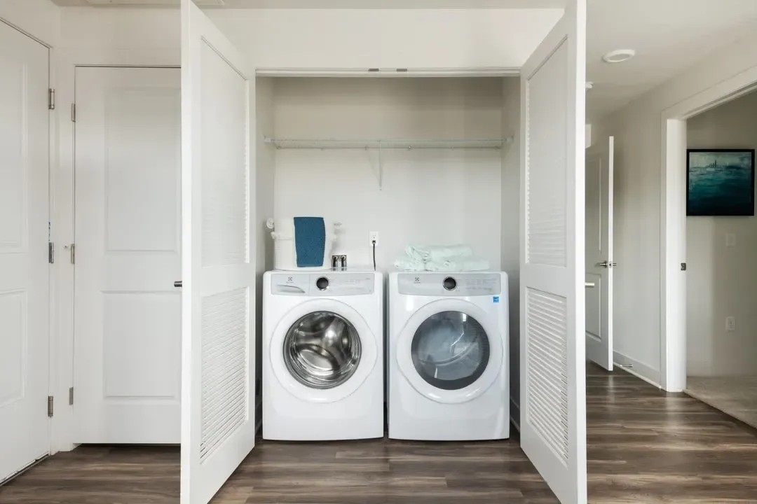 In-unit washer and dryer