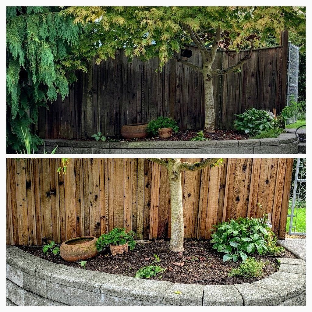 Deck cleaning service