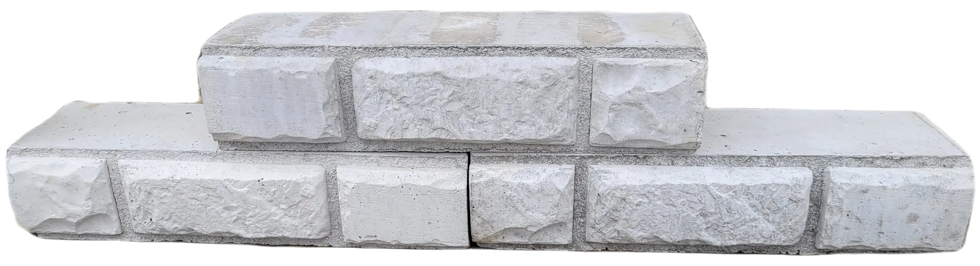Ashler faced lego block