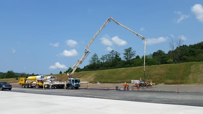 Concrete pump