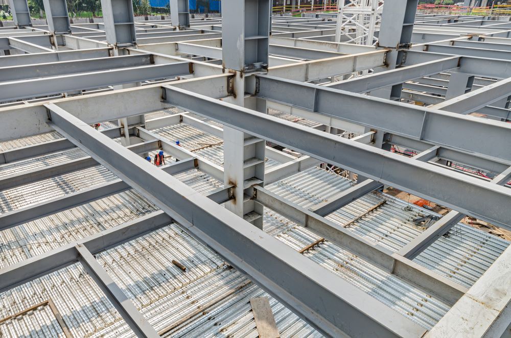 A Close Up of a Metal Structure Under Construction — AKS Welding & Fabrication in Winnellie, NT