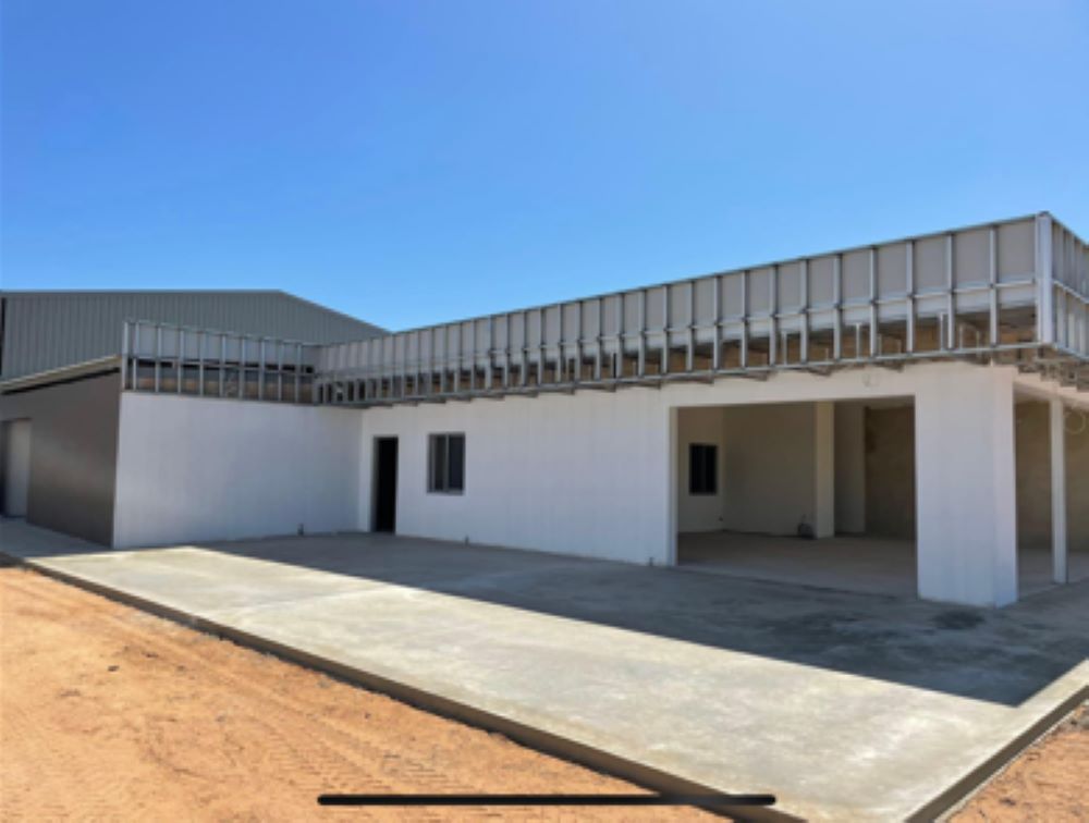 Structural Steelwork on a Commercial Building — AKS Welding & Fabrication in Winnellie, NT