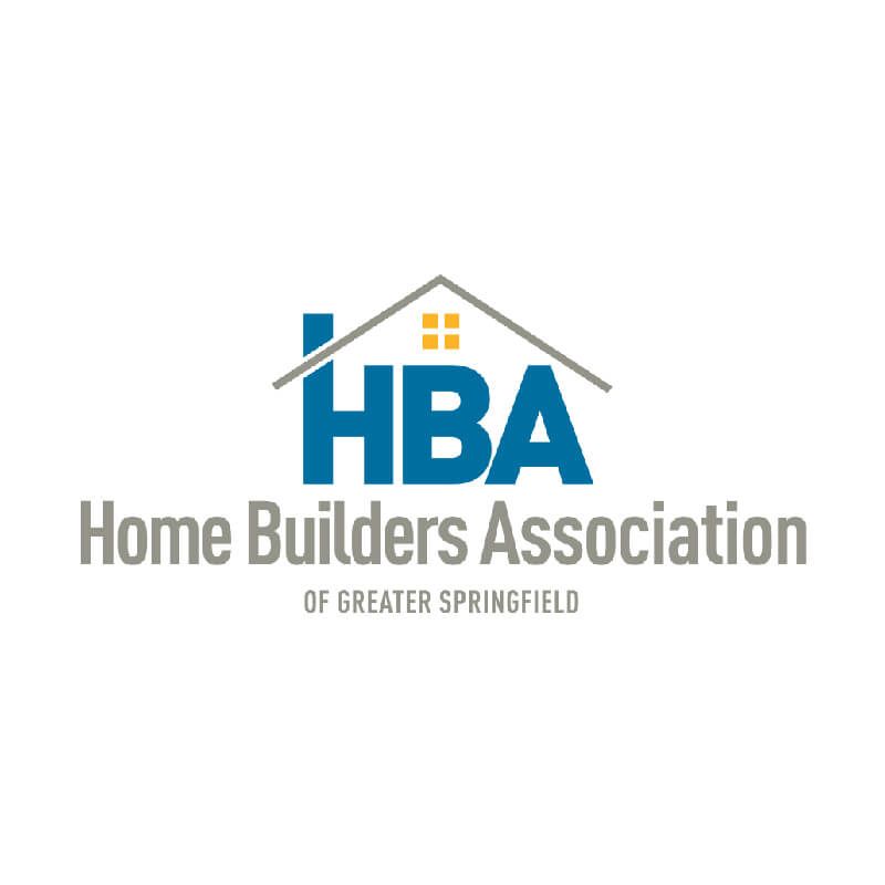 The logo for the home builders association of greater springfield.