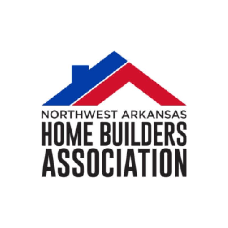 The logo for the northwest arkansas home builders association