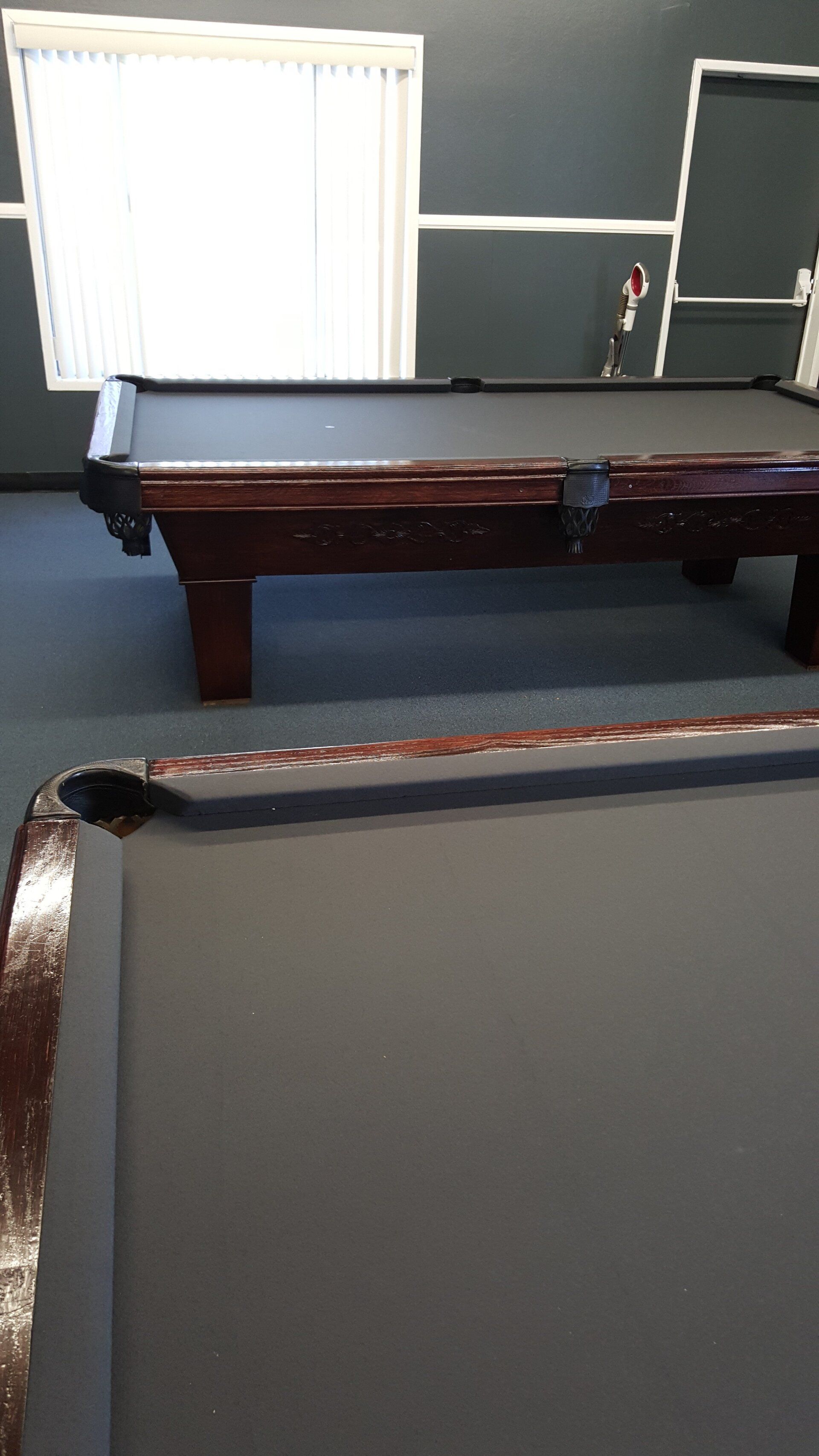 pool table gray