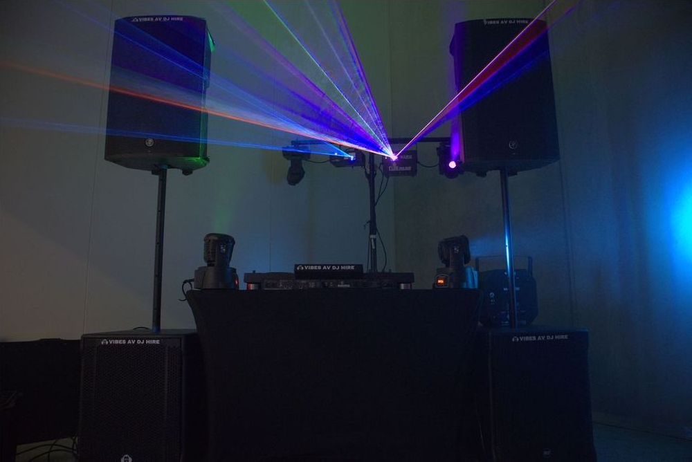 Pioneer DJ equipment, speaker, subwoofer and lighting package for Sydney events
