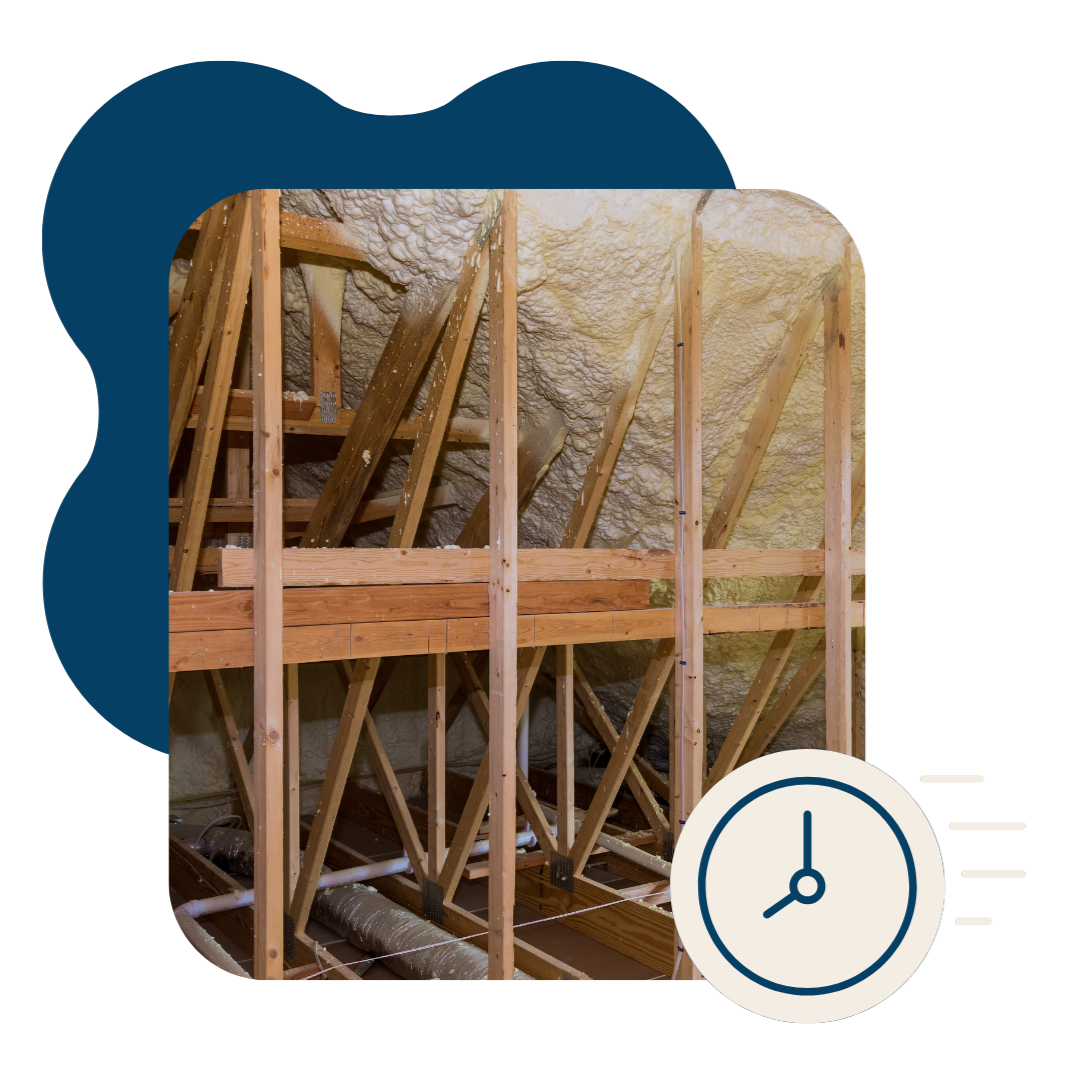 Attic insulation upgrade in Baytown Texas reducing cooling costs