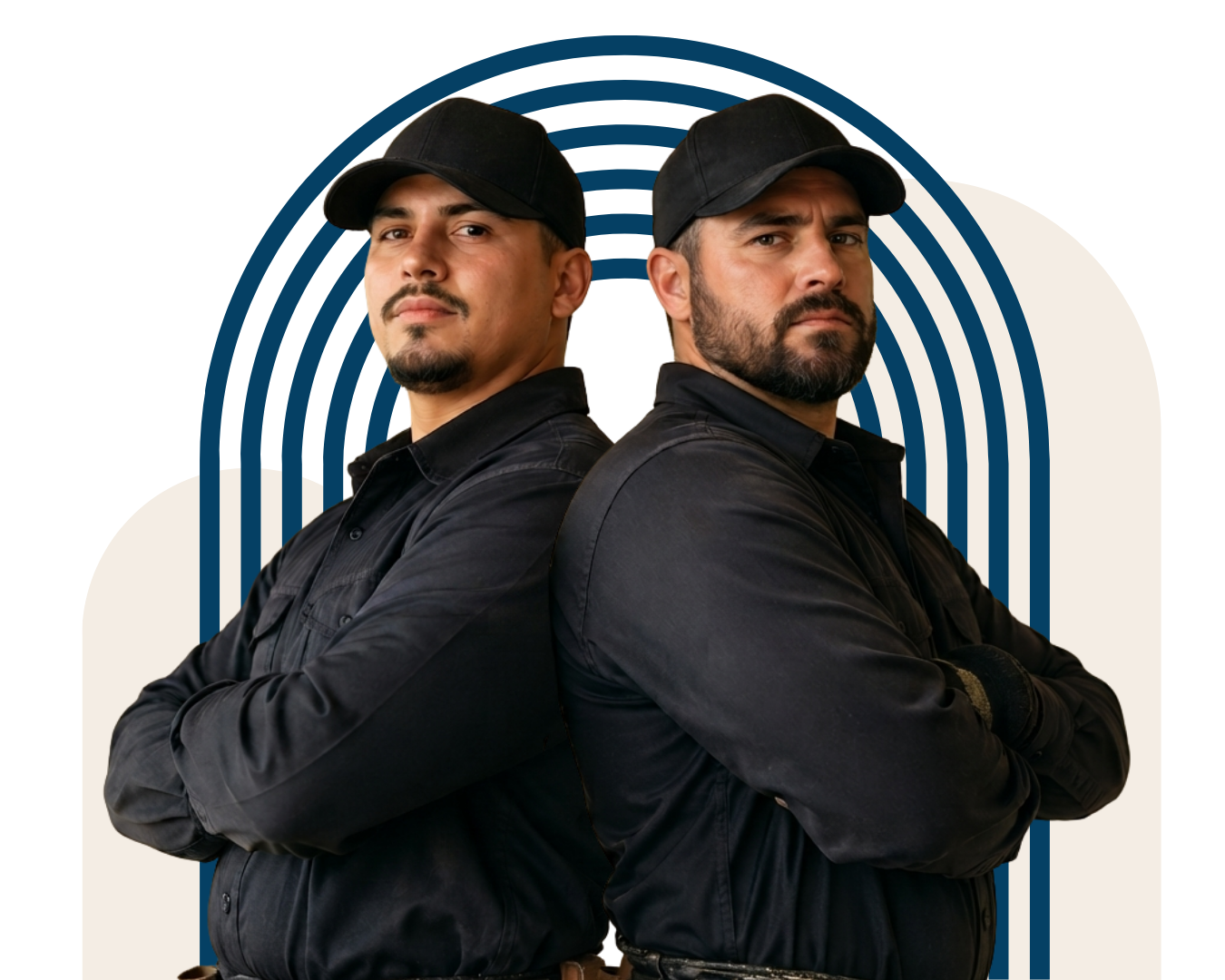 Professional technicians installing insulation in metal building interior