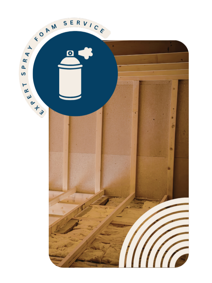 Attic insulation removal and replacement with modern spray foam solution