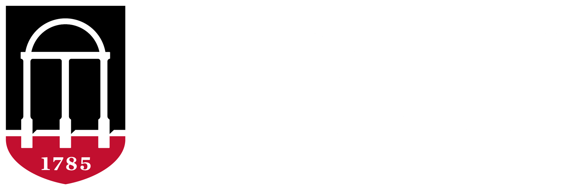 UGA White logo