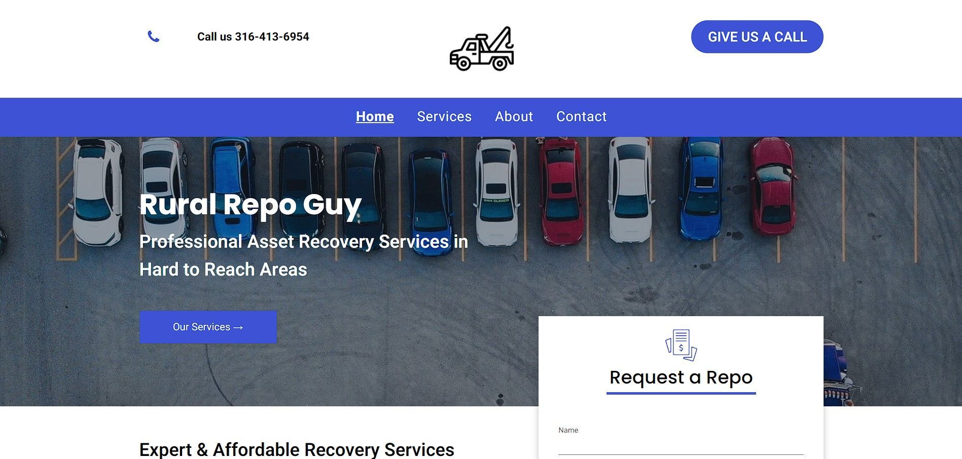 Rural Repo Guy Website
