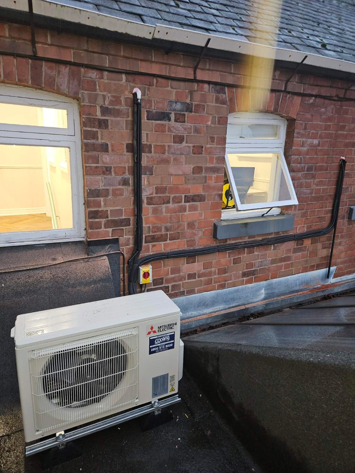 Commercial HVAC installation for offices and business premises