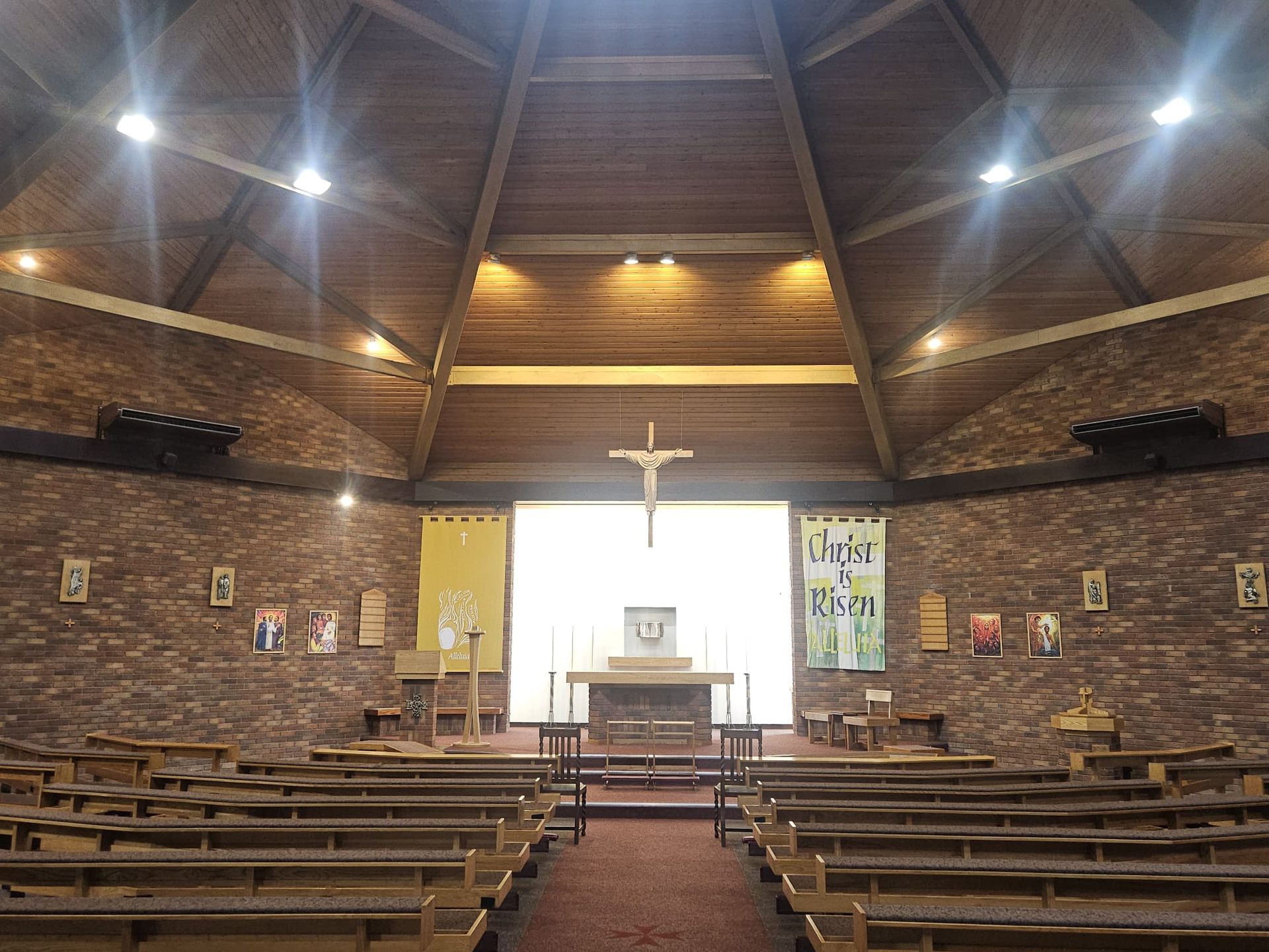 Commercial Air Conditioning In a Church