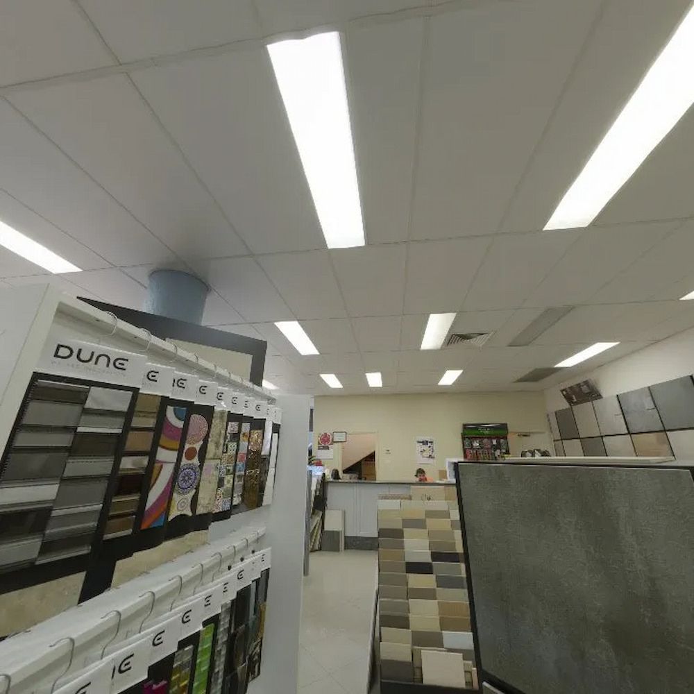 A Display Of Dune Tiles In A Store — Corrimal Ceramic Tiles Pty Ltd in Kiama, NSW