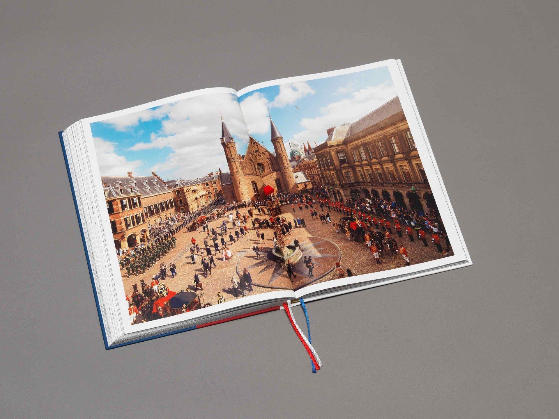 Dick Holthuis fotograaf en initiatiefnemer van Document voor een Monument.  Hofboek 1. Prinsjesdag 2018.