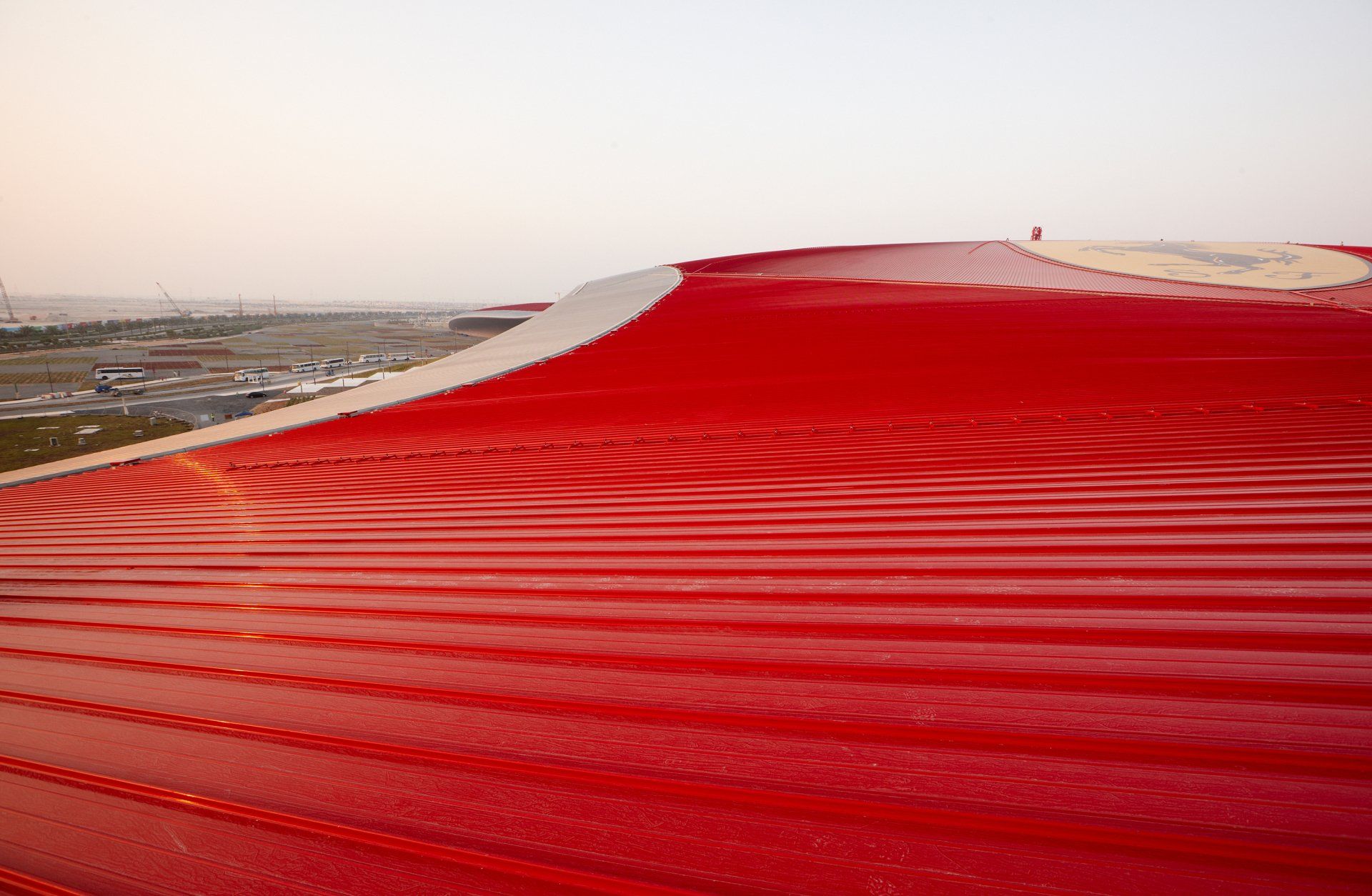 Ferrari World, Abu Dhabi, U.A.E. For Euramax Coated Products ©Dick Holthuis International Architectural Photographer