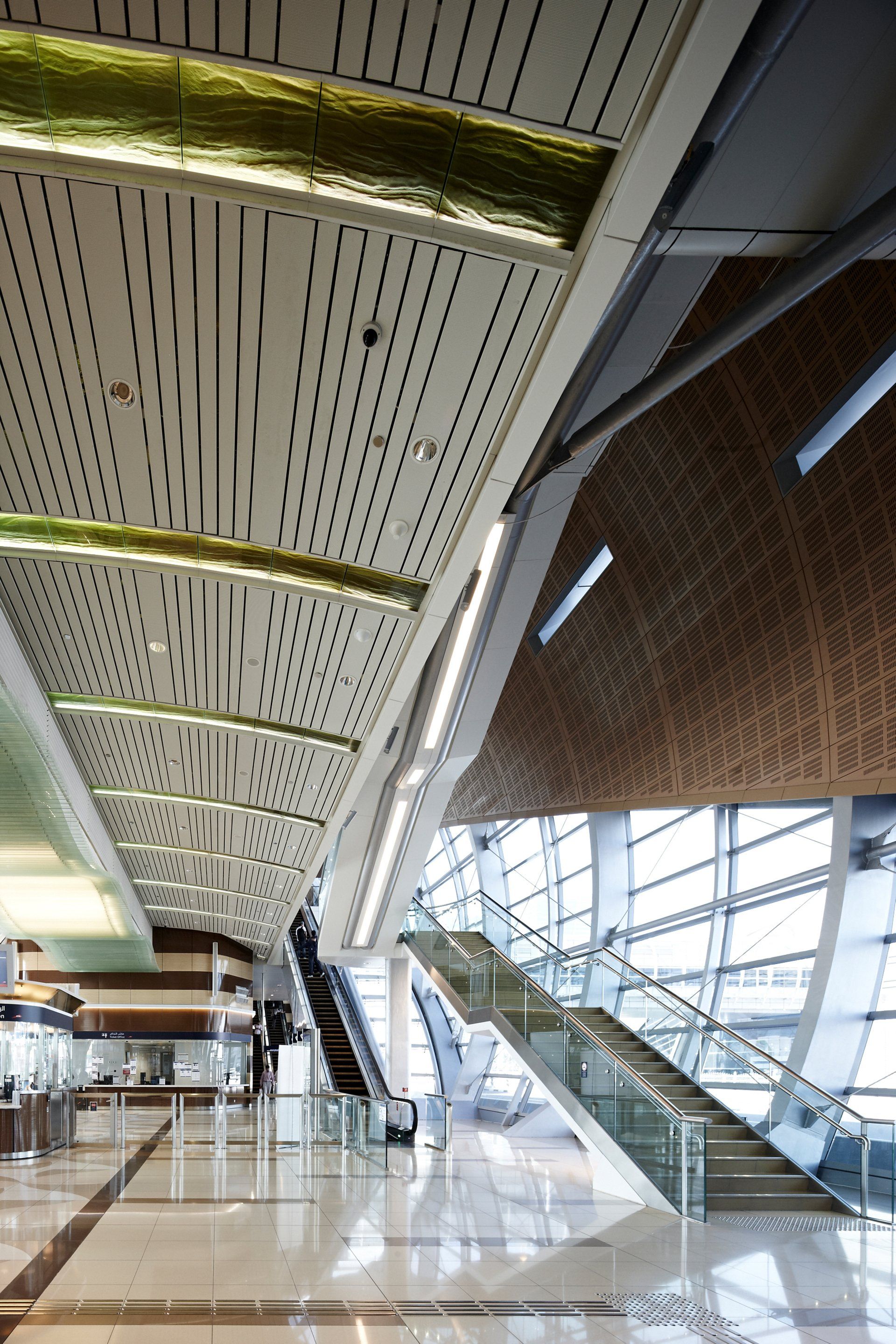Dubai Metro, Abu Dhabi, For HunterDouglass Middel-East ©Dick Holthuis International Architectural Photographer