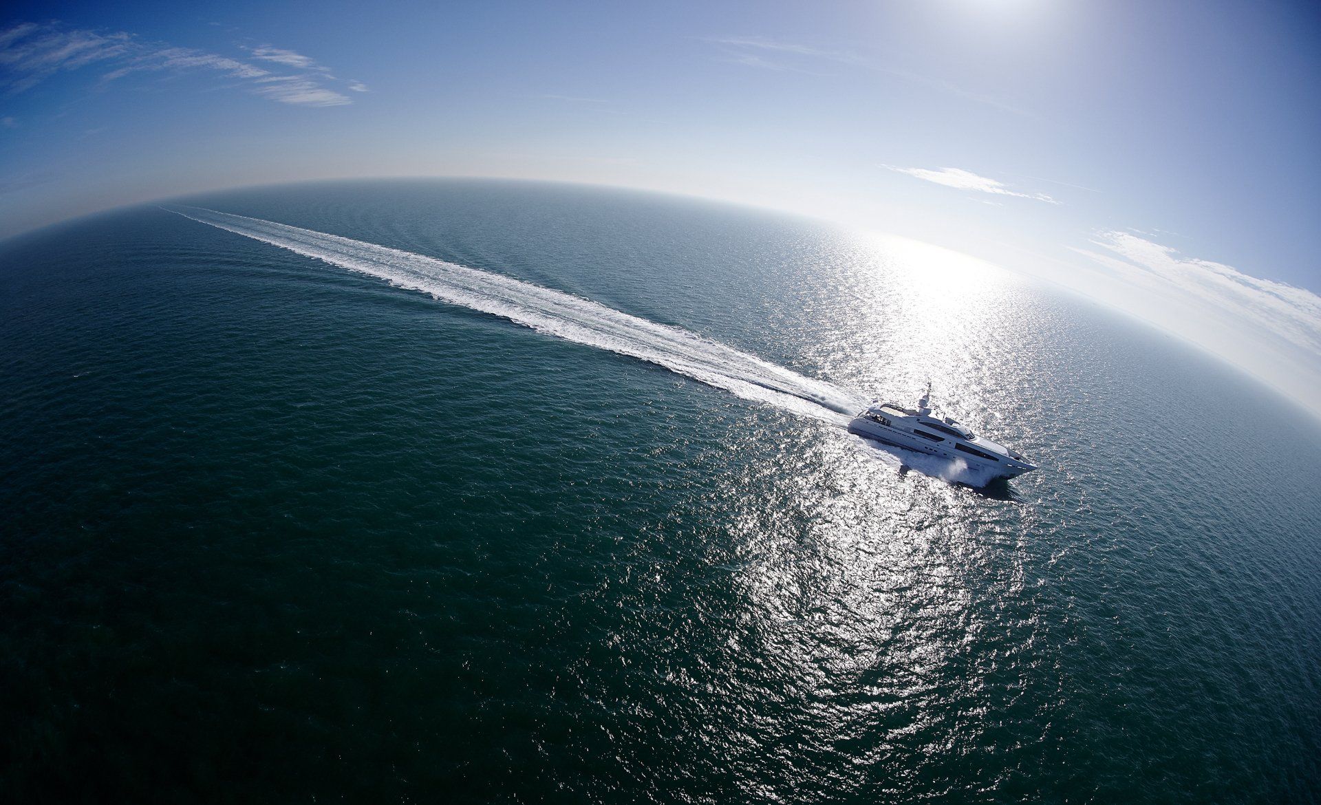 Heesen Yacht 15640 during the sea trials.  ©Dick Holthuis International Yacht Photographer