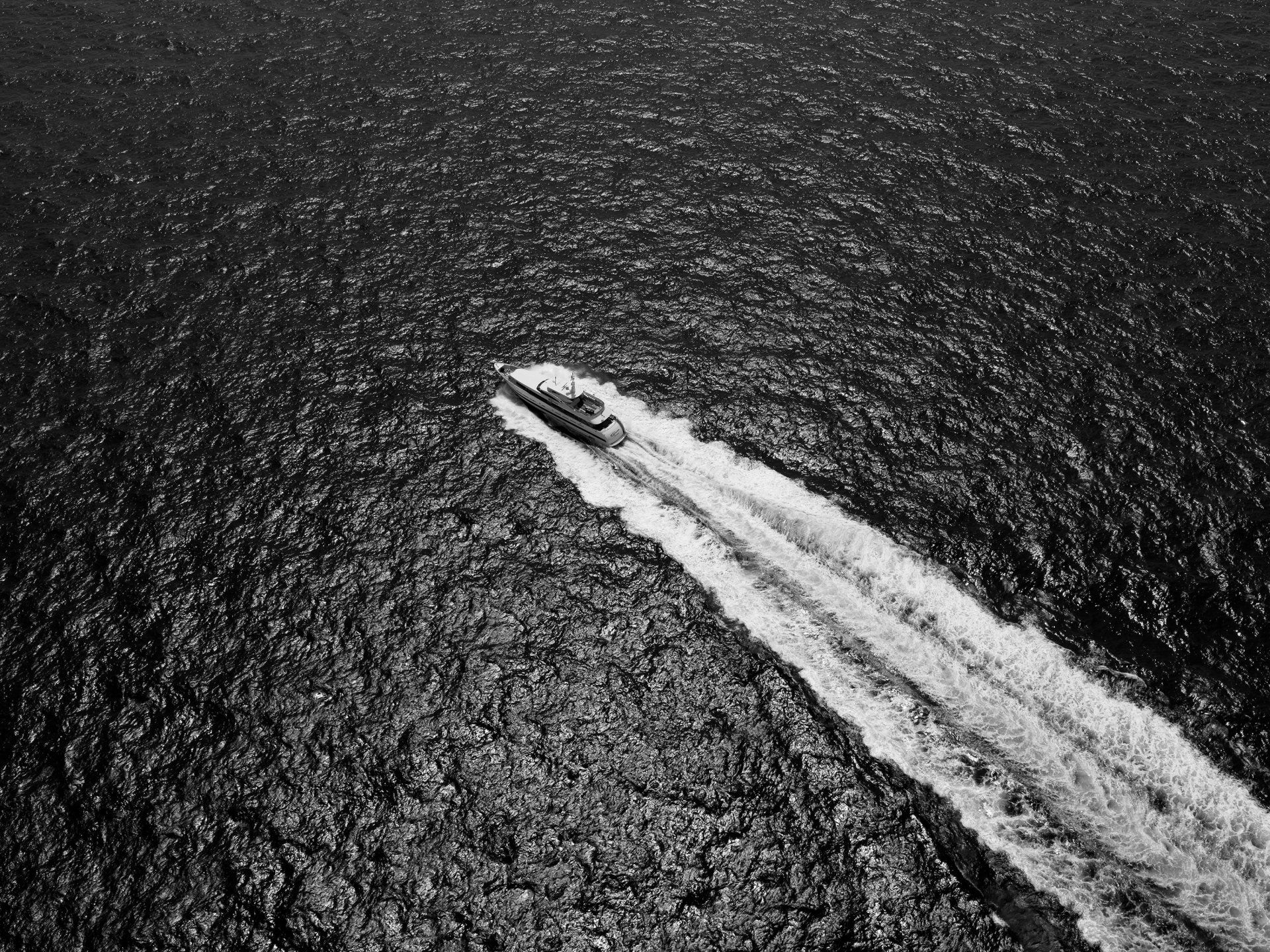Heesen Yacht 16134 during the sea trials. ©Dick Holthuis International Yacht photographer.