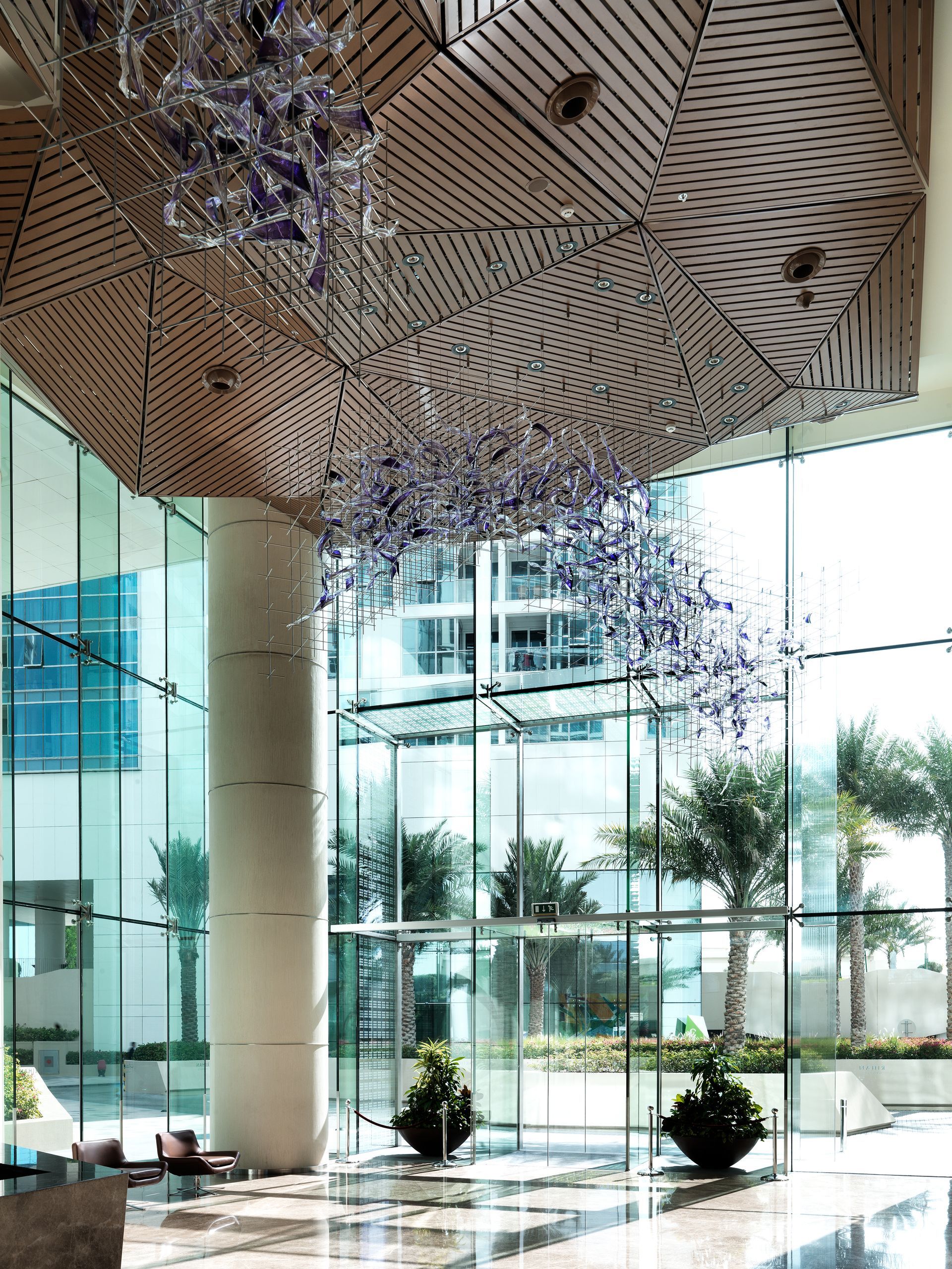 Ceiling, Abu Dhabi, U.A.E. For HunterDouglas ©Dick Holthuis International Architectural Photographer