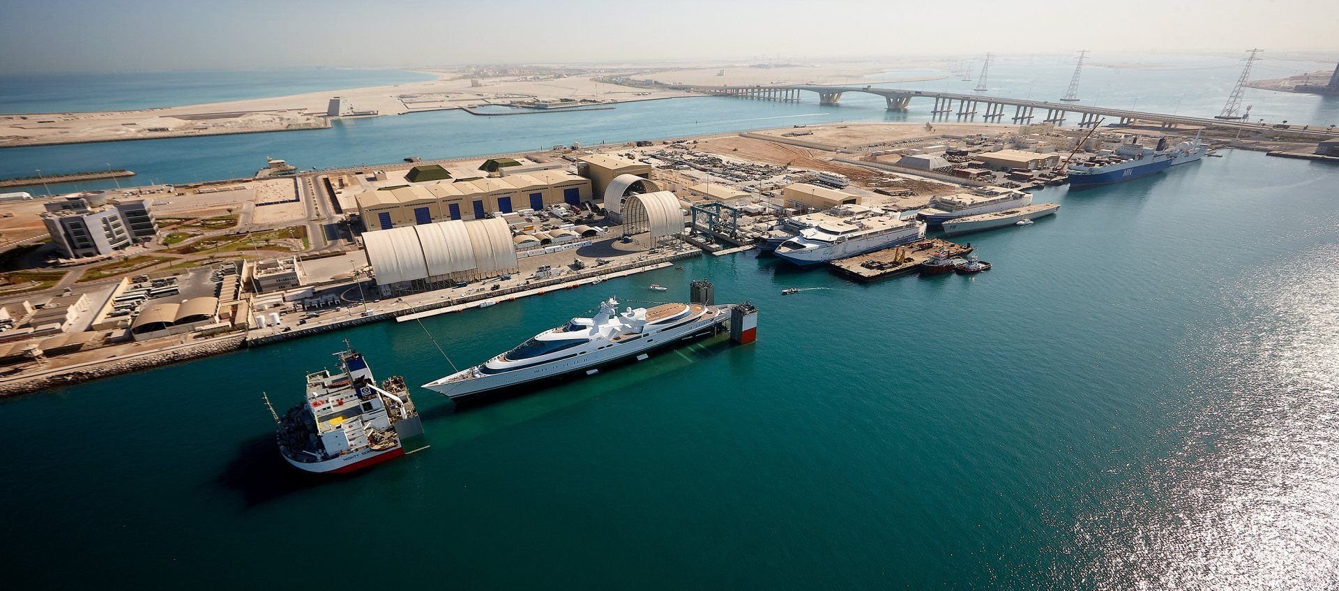 141m M/Y Yas during the launch in Abu Dhabi U.A.E. 2011. ©Dick Holthuis International Yacht Photographer.