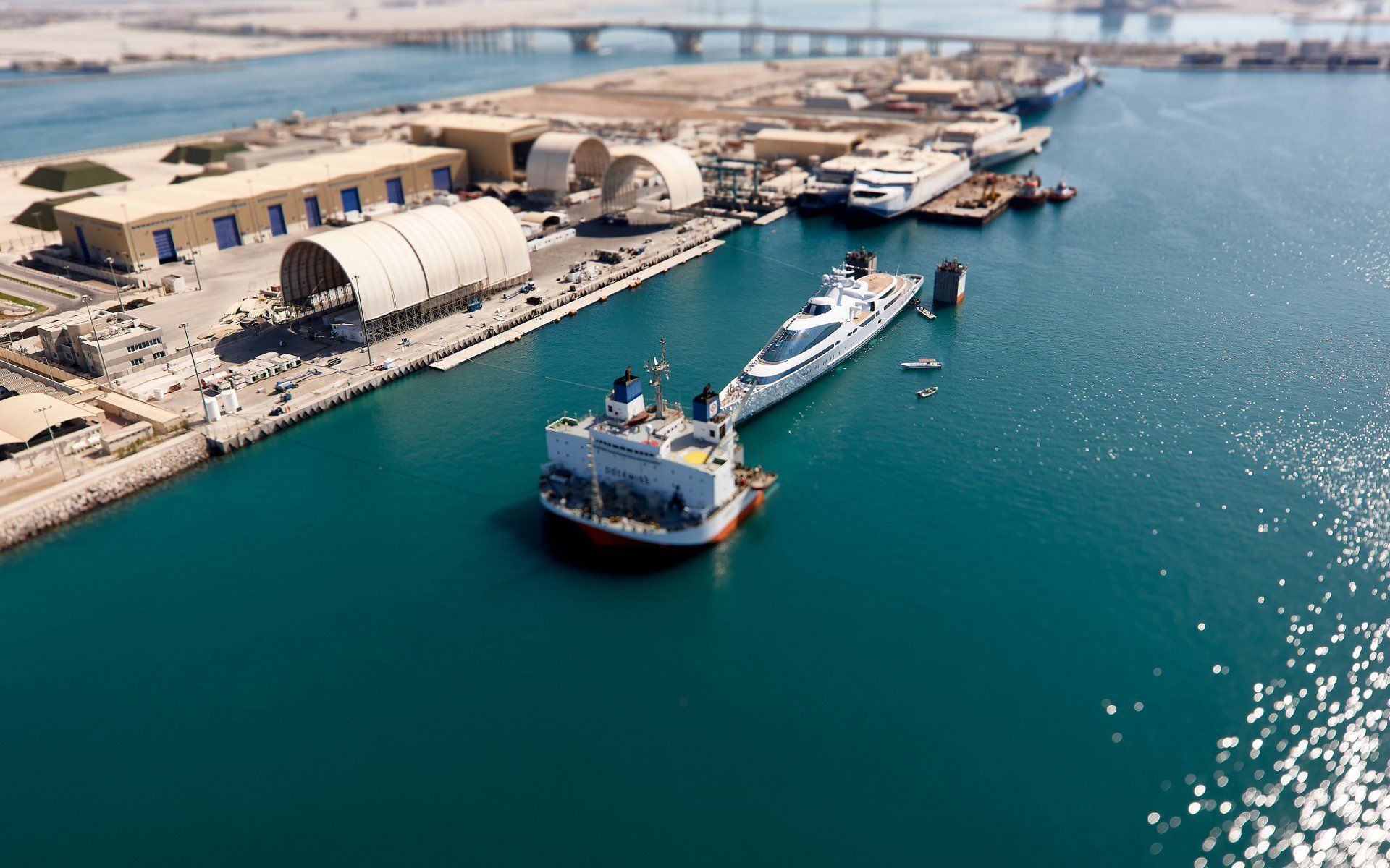 141m M/Y Yas during the launch in Abu Dhabi U.A.E. 2011. ©Dick Holthuis International Yacht Photographer.