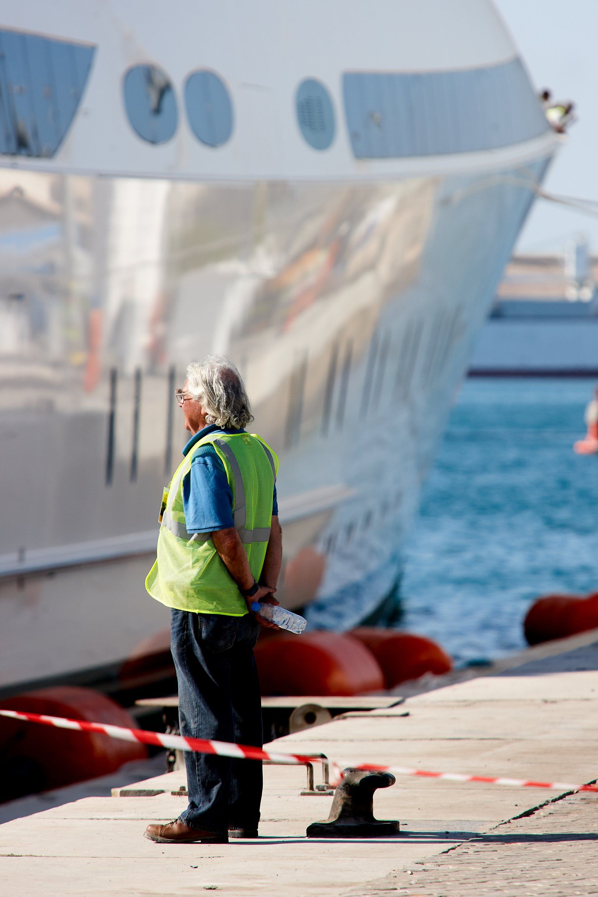 141m M/Y Yas during the launch in Abu Dhabi U.A.E. 2011. ©Dick Holthuis International Yacht Photographer.