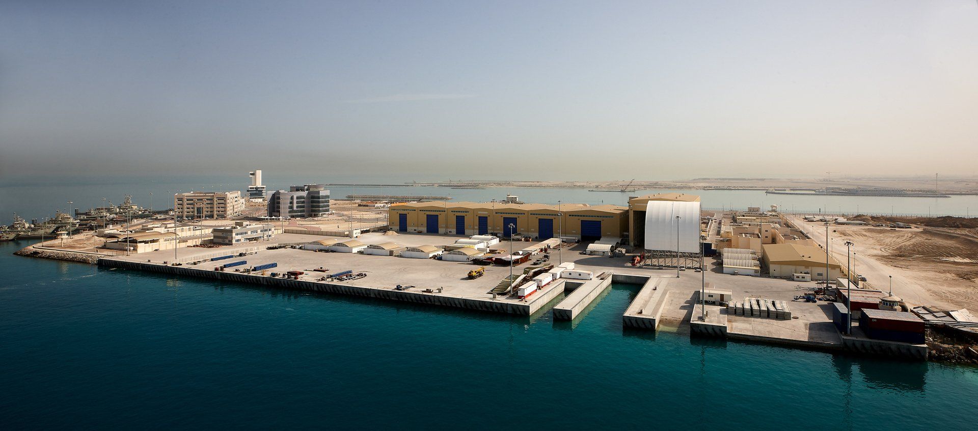 Transformation from a navy frigate to M/Y Yas in Abu Dhabi U.A.E. 2009. ©Dick Holthuis International Yacht Photographer.