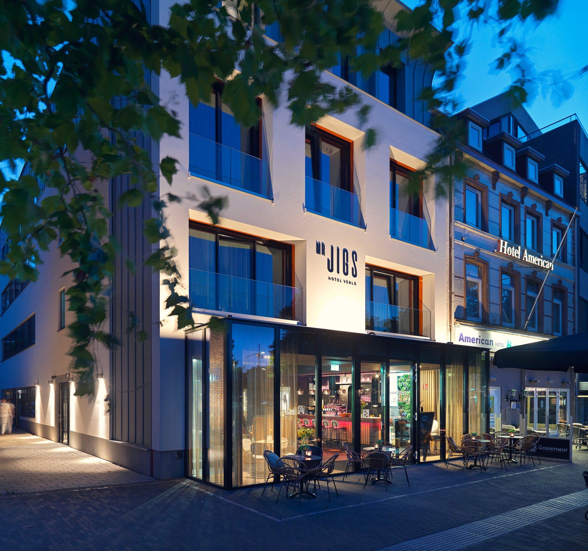 Hotel, Venlo, The Netherlands. For Verheijen Smeets Architecten.  ©Dick Holthuis International Architectural Photographer