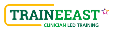 A logo for traineeast clinician led training
