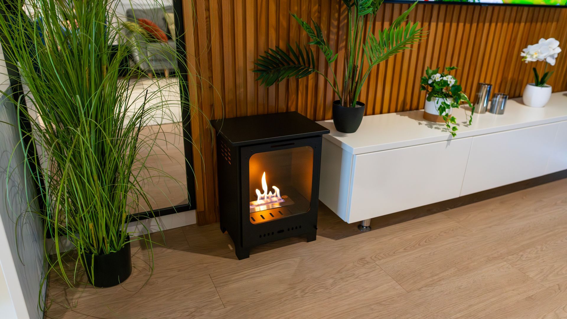 Koza Mini met gehard glasscherm