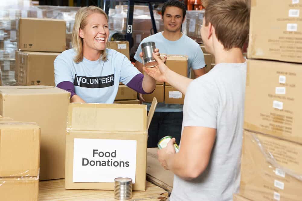 Food Banks: Sorting and Distributing Food