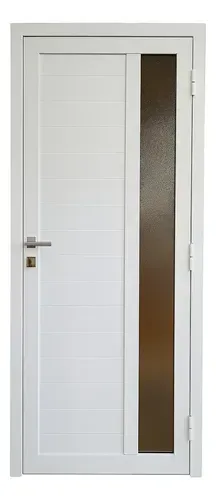 Puerta de interior vidrio lateral de 0,80x2,00
