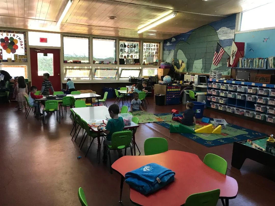 Students in their Wide Classroom — Sacramento, CA — Tot Town Child Development Center, Inc.