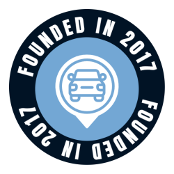 A logo that says founded in 2017 on it