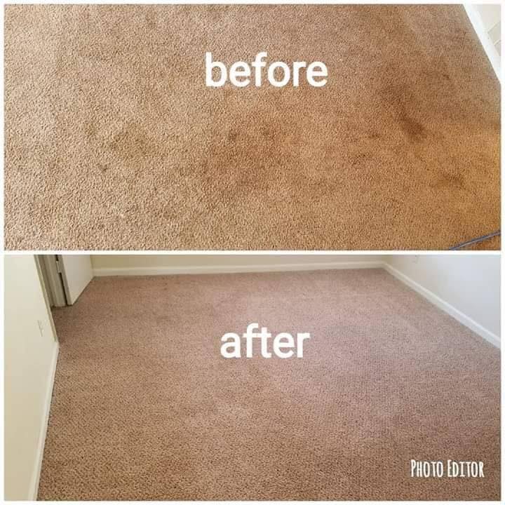 Before And After Carpet Cleaning — McDonough, GA — Quality Queen Carpet Cleaning & Flooring Center