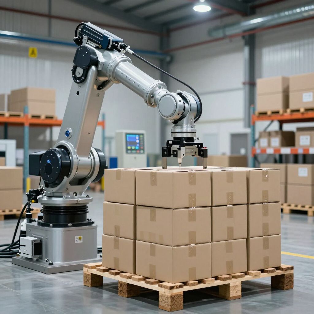 Robotic Arms Palletizer