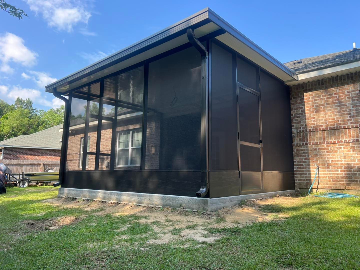 Screened Rooms Thompson Construction Seamless Gutters Lyman
