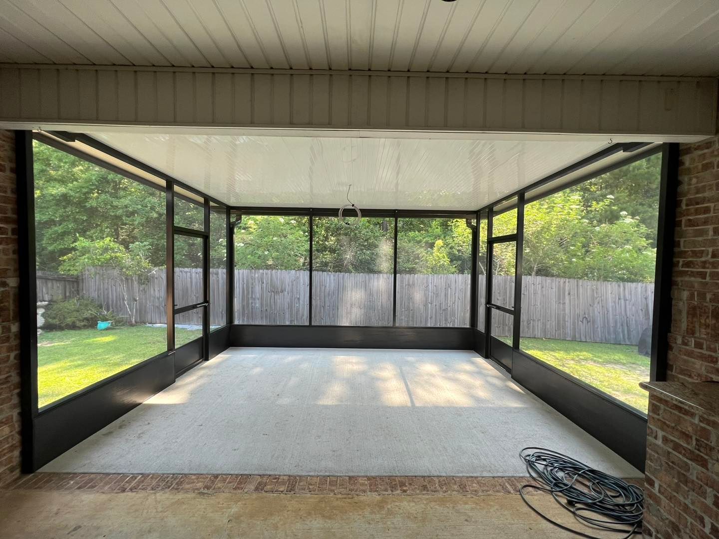 Screened Rooms Thompson Construction Seamless Gutters Lyman