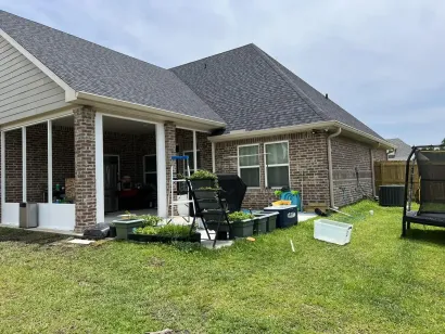6 Inch Seamless Gutters added to the beautiful home